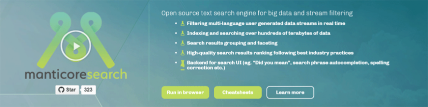 Manticore Search в InstantCMS