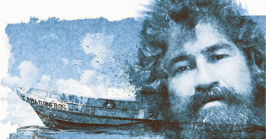 Человек, проживший 14 месяцев (438 дней) в Тихом океане